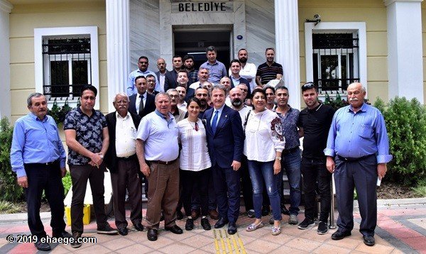 Ba�kan �du� Alevi derneklerinin temsilcilerini a��rlad�