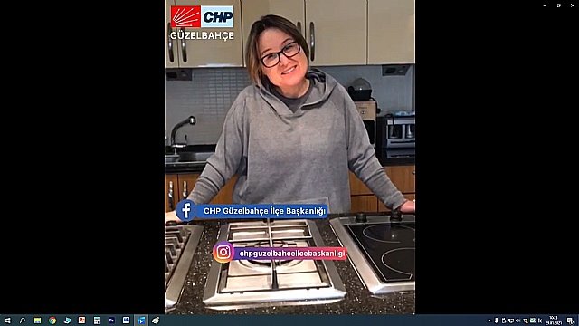 CHP G�zelbah�e�den esnafa destek