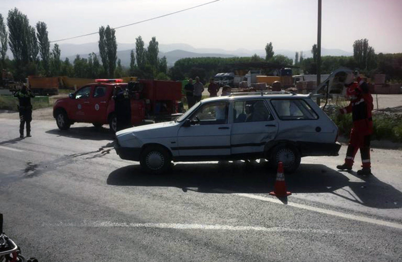 Mu�la�da kaza: 2 yaral�