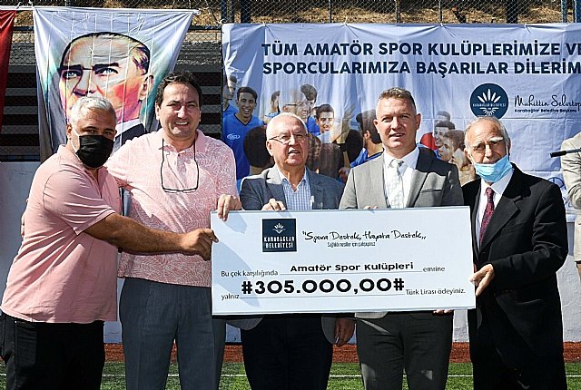 Karaba�lar'da amat�r spor kul�plerine co�kulu a��l��