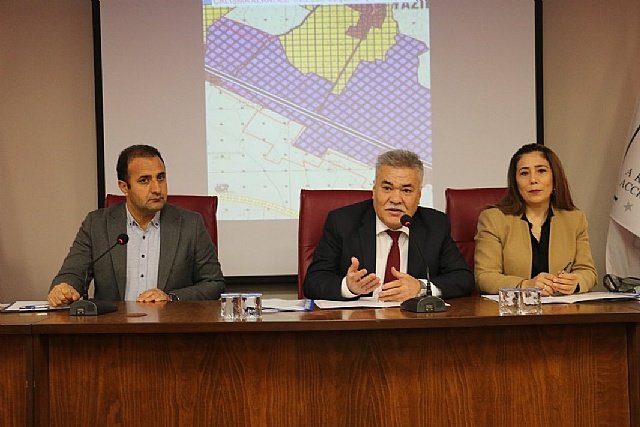 Ba�kan Tekin�den sanayici ile imar d�zenlemesi i�in isti�are toplant�s�