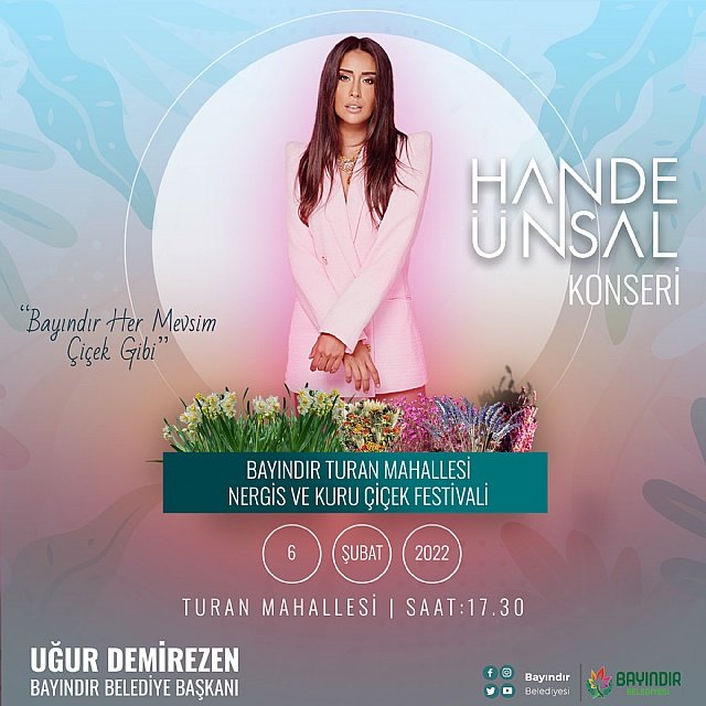 Bay�nd�r Yepyeni Bir Festivale Kavu�uyor : �Bay�nd�r-Turan Mahallesi Nergis ve Kuru �i�ek Festivali�