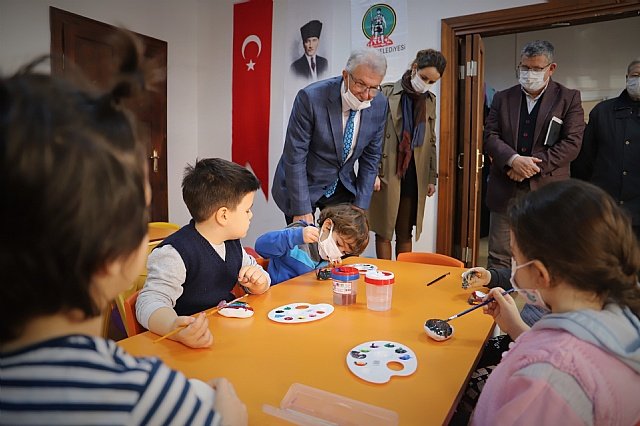 �demi� Belediyesi�nden c�v�l c�v�l Yarat�c� Minikler At�lyesi�