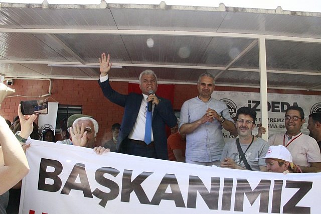 �ZDEDA'da se�im heyecan�� �zkan g�ven tazeledi