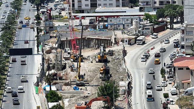 �zmir�in tarihi yat�r�m� h�zla ilerliyor Buca Metrosu tam gaz